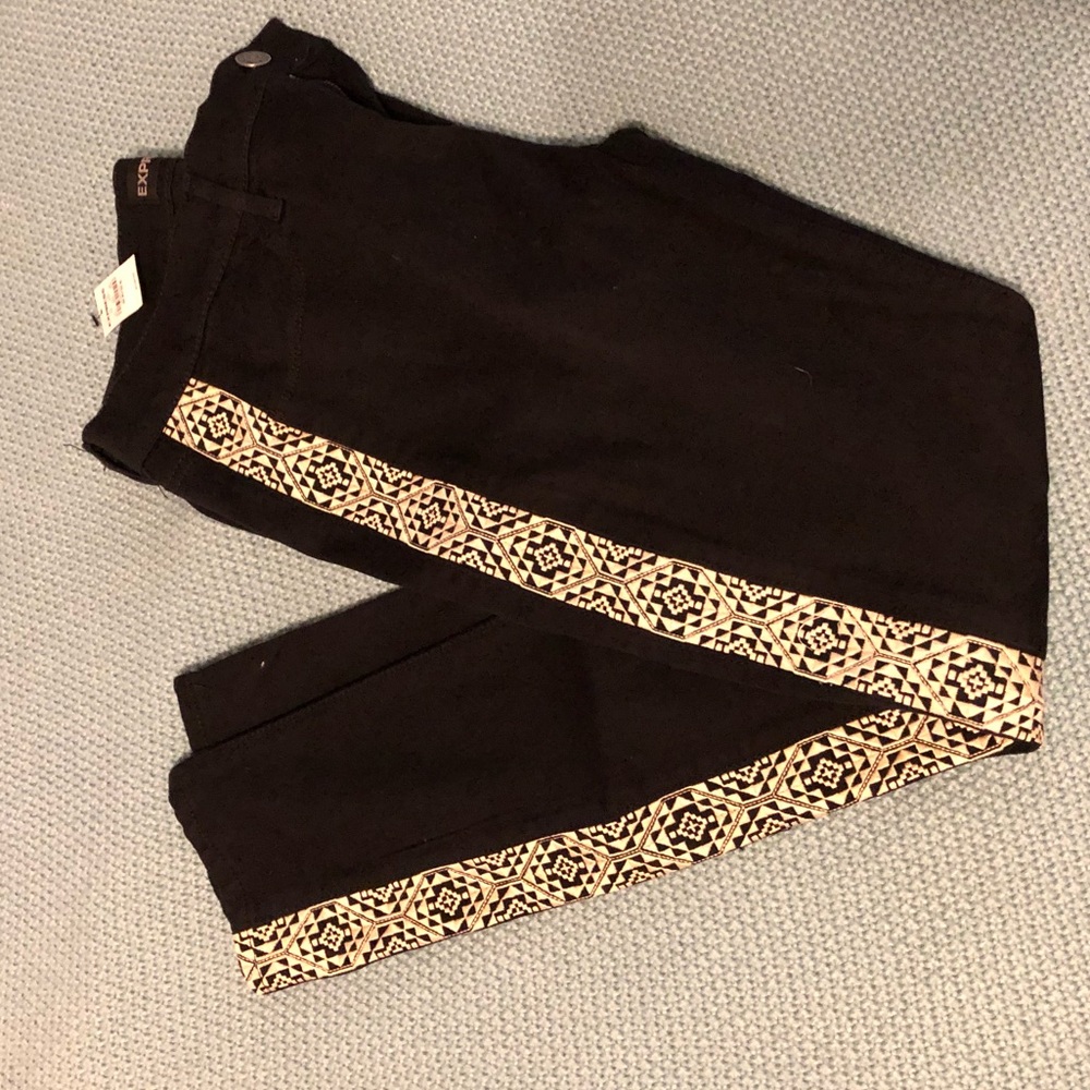 Express black legging Aztec